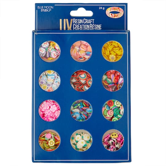 6 Pack: Blue Moon Studio™ UV Resin Craft Clay Filler Kit